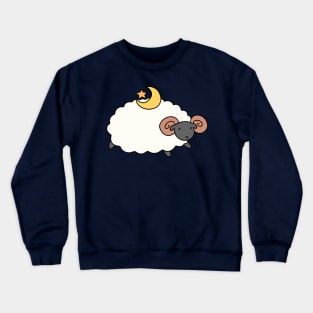 Star Moon Ram Crewneck Sweatshirt